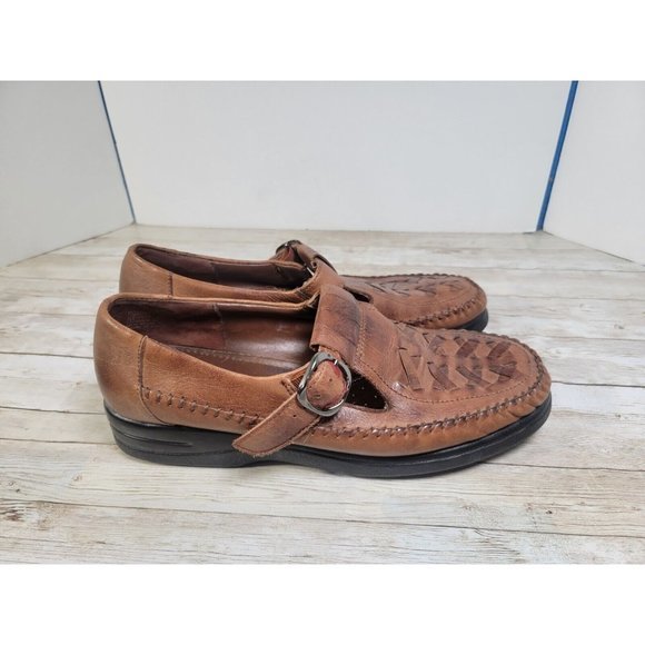 Dr. Scholl's Women Size 10 Loafer Leather Buckle Closure‎ 5002907 Casual - Picture 3 of 11